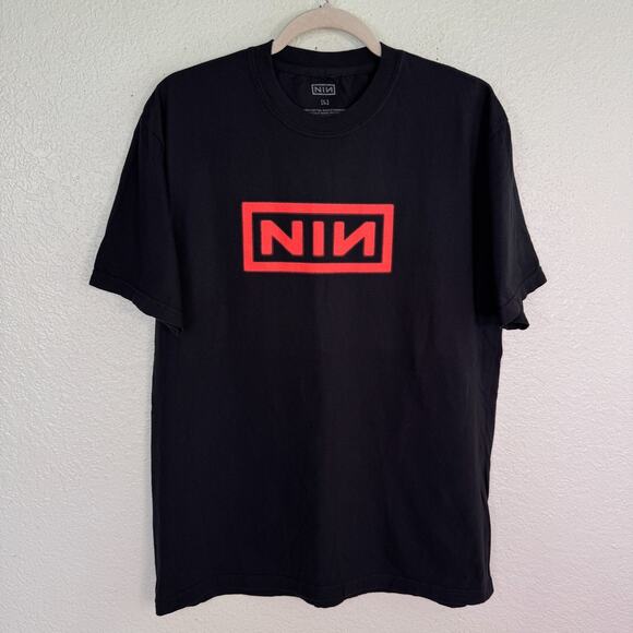 Nine Inch Nails Peel It Back Tour Shirt Mens Large Concert Merch NIN Black 2025 - Picture 1 of 11